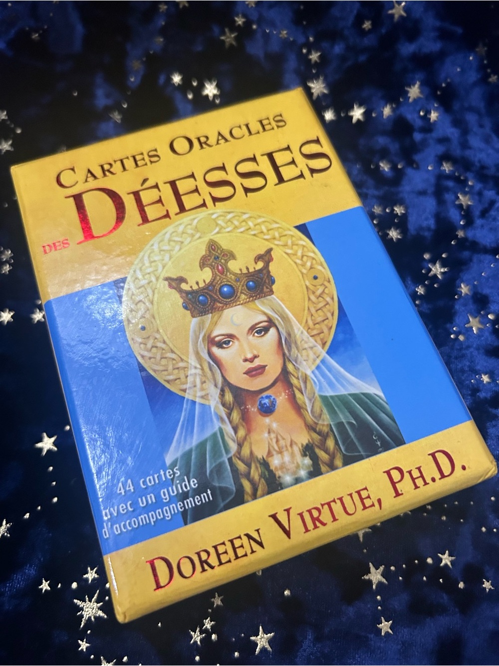 RARE OOP Doreen Virtue French Goddess Oracle 44 Cards No Guide